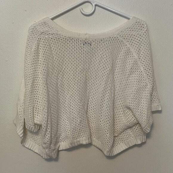 Croft & Barrow Cardigan Short White Knit Size M Women's - Picture 2 of 4